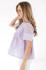 Hosting Brunch Top - Lavender