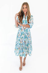 Afternoon Outing Midi Dress - White