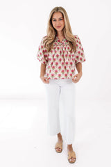 Olivia Wide Leg Jeans - Optic White