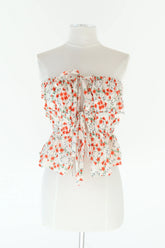 Chasing Poppies Top - White