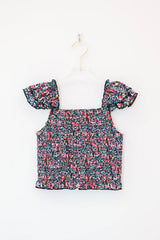 The Joanna Tween Top - Midnight Bloom