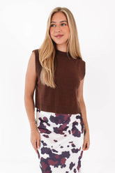 High Horse Top - Brown