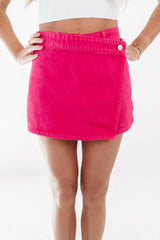 Pinky Promise Skort - Fuchsia