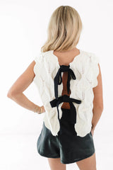 Falling In Love Sweater - Cream