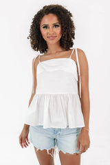 Summer Sun Top - White