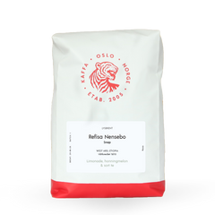 Kaffebønner 1kg Etiopia Refisa Nensebo Økologisk