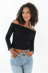 Out Past Midnight Top - Black