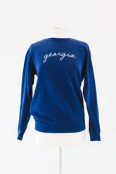 On Georgia Time Sweatshirt - Navy