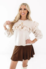 Through And Through Sweater - Blush