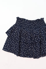 The Brooke Tween Skirt - Navy Floral