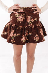 Meet The Parents Skirt - Brown