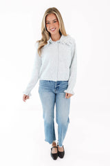 Cuddle Up Sweater - Grey