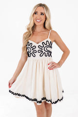 Open Minded Dress - Ecru