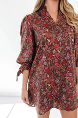 Common Ground Dress - Brown