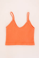 Barely There Tank Top - Coral