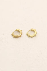 Mini Glow Hoops - Gold