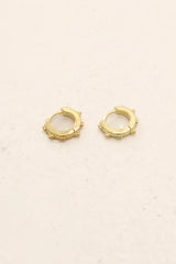 Mini Glow Hoops - Gold