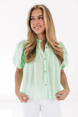 Coastal Edit Top - Green