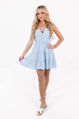 Cool For The Summer Dress - Light Blue