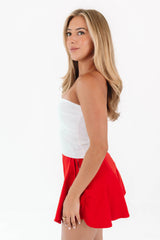 Little Moments Tube Top - White
