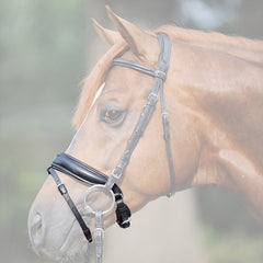 Kavalkade Crank noseband, extra wide Bridles & Reins