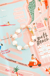 Fall Break Bracelet - Pearl