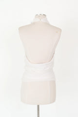 Let's Go Out Top - White
