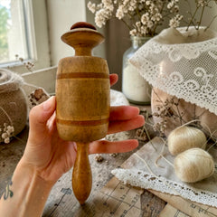 Antico pin cushion puntaspilli da tavolo per sarte e modiste, primissimo ‘900