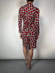 Vestido Wrap Seda