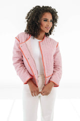Simply Vibing Jacket - Light Pink
