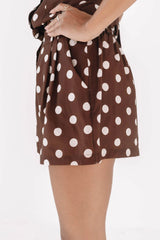 You're Spot On Shorts - Brown