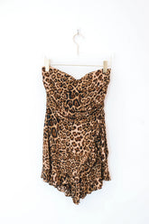 First Look Romper - Leopard