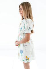 Flirty And Sweet Dress - Cream