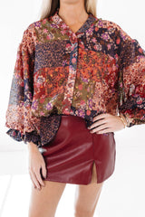 Color In The Lines Top - Multi