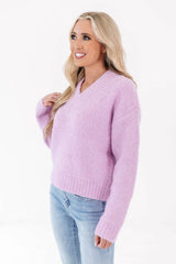 Only Getting Better Sweater - Light Pink