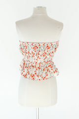 Chasing Poppies Top - White