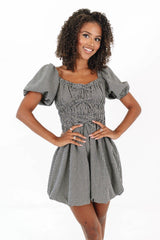 Honey Bloom Dress - Black