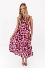 You’re Spot On Midi Dress - Purple