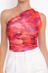 Hawaiian Hues Bodysuit - Red
