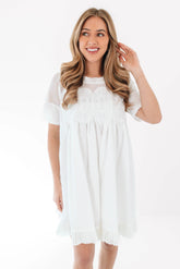 Hosting Brunch Dress - White