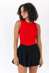 Back To Basics Bodysuit - Red