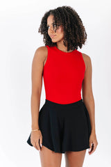 Back To Basics Bodysuit - Red