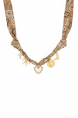 Rodeo Chic Necklace - Brown