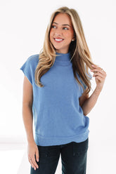 Always Aligned Top - Blue