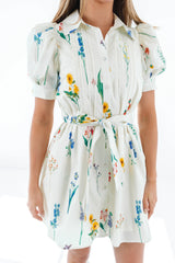 Flirty And Sweet Dress - Cream