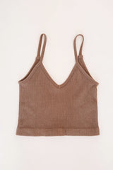 Barely There Tank Top - Espresso