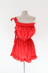 American Summer Romper - Red