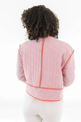 Simply Vibing Jacket - Light Pink