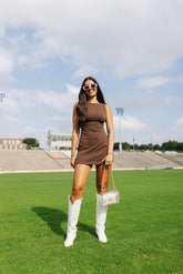 Back To Basics Dress - Brown