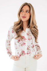 Girl Next Door Cardigan - Cream